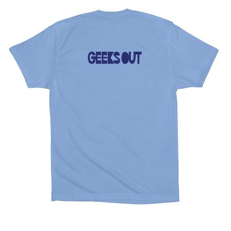 My Gender is Bigger on the Inside, a Carolina Blue Premium Cotton Tee (back-view)