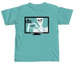 HAPS Virtual Conference, a Seafoam Comfort Colors Unisex Tee (back-view)