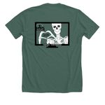 HAPS Virtual Conference, a Heather Forest Premium Unisex Tee (back-view)