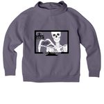 HAPS Virtual Conference, a Cosmic Purple Allmade Organic CVC Pullover Hoodie (back-view)