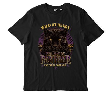 "Black Panther" Black T-Shirt, a Black Stanley/Stella Unisex Creator 2.0 Tee