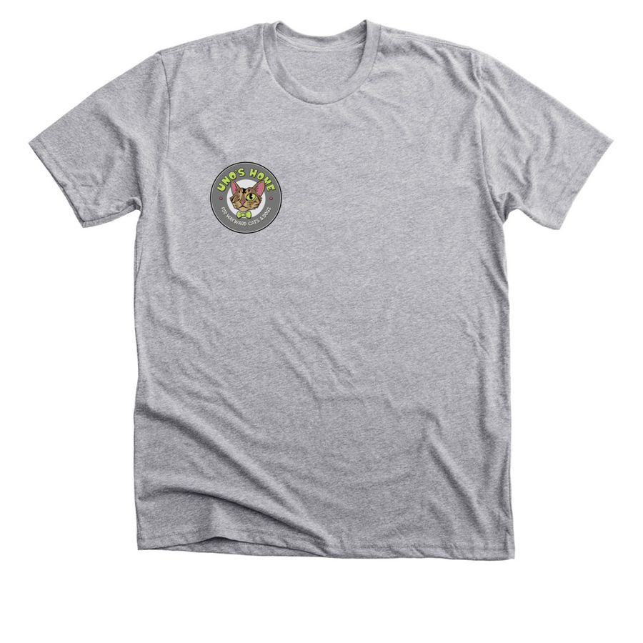 Rescue. Volunteer. Give, a Athletic Heather Premium Unisex Tee