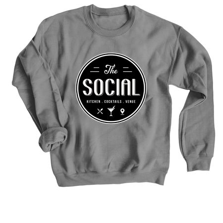 Hoodies & sweatshirts, a Charcoal Crewneck Sweatshirt