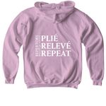 RBA 2026 {limited} Studio Collection, a Light Pink Softstyle Youth Pullover Hoodie (back-view)