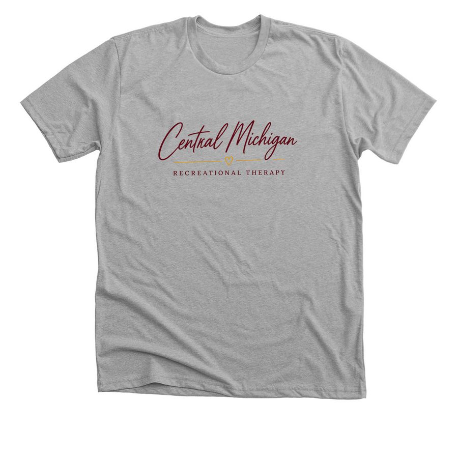 CMU RT, a Athletic Heather Premium Unisex Tee