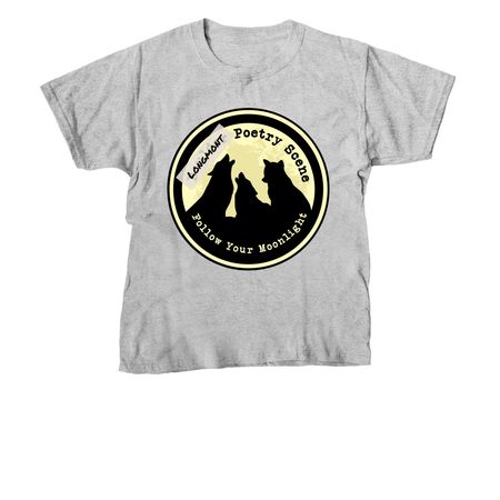 Longmont Poetry Scene, a Sport Grey Youth Unisex Tee