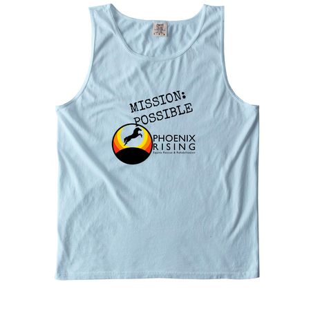 Mission Possible, a Chambray Comfort Colors Tank Top