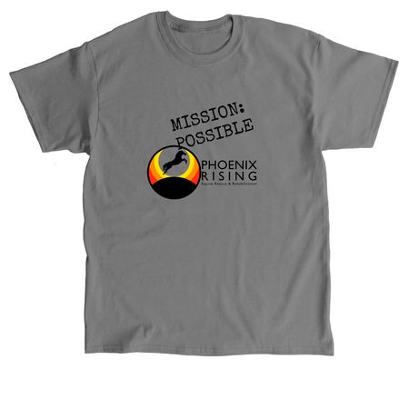 Mission Possible, a Charcoal Classic Unisex Tee