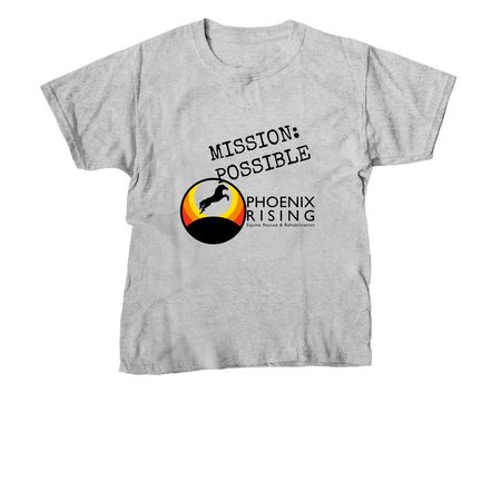 Mission Possible, a Sport Grey Youth Unisex Tee