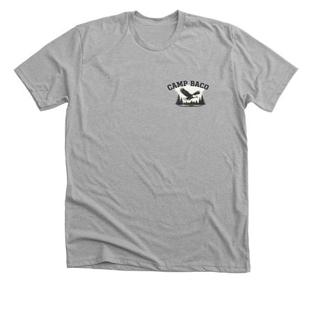 75 Summers of Camp Baco, a Athletic Heather Premium Unisex Tee