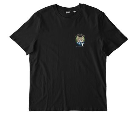 Sasquatch that loves cats, a Black Stanley/Stella Unisex Creator 2.0 Tee