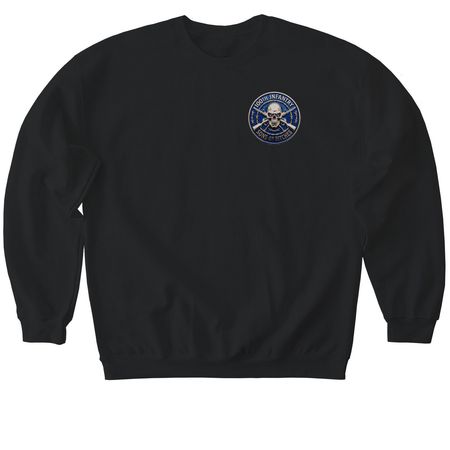 S.O.B recon, a Black Softstyle Crewneck Sweatshirt