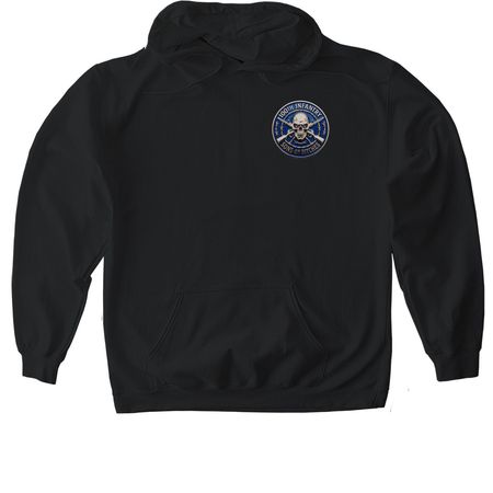 S.O.B recon, a Black Gildan Softstyle Pullover Hoodie