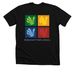 Ash's Design, a Solid Black Blend Premium Unisex Tee