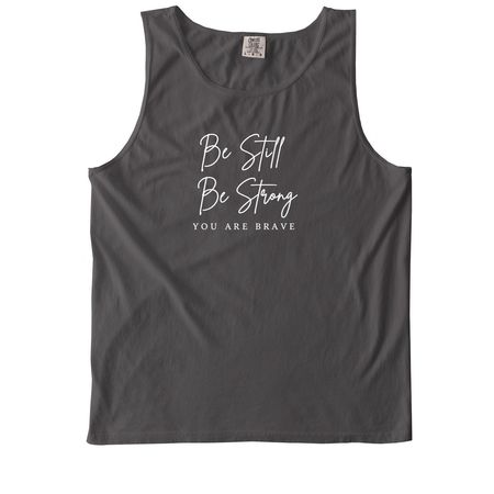 Miracle for Jackson: Be Still, Be Strong!&nbsp;, a Pepper Comfort Colors Tank Top