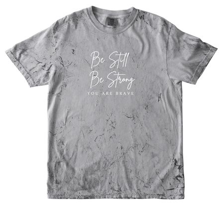 Miracle for Jackson: Be Still, Be Strong!&nbsp;, a Smoke Comfort Colors Colorblast Tee