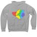orange county pride tee, a Athletic Heather Premium Pullover Hoodie (back-view)