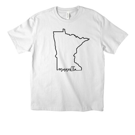 MinnesOTa, a White Unisex Heavyweight Tee