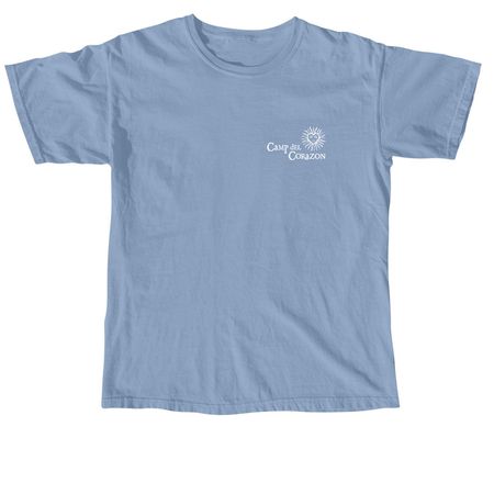 Ahoy Me Hearties, a Washed Denim Comfort Colors Youth Tee
