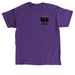 Caution I'm Feral, a Purple Classic Unisex Tee