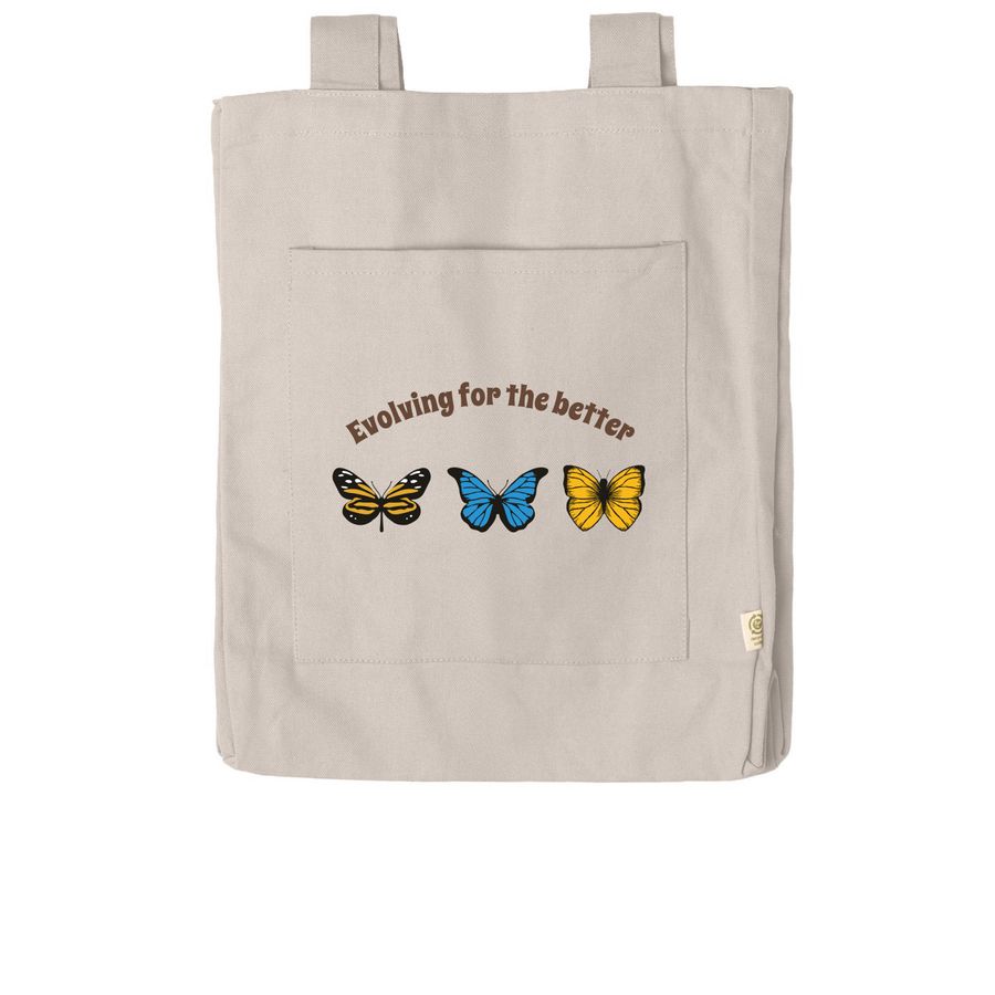 Evolving tote, a Pumice Reclaimist Everywhere Tote Bag