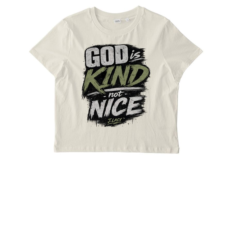 GOD is KIND, a Natural Raw Stanley/Stella Women?s Stella Muser Tee
