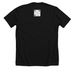 Faded TF22 | VAU, a Solid Black Blend Premium Unisex Tee (back-view)