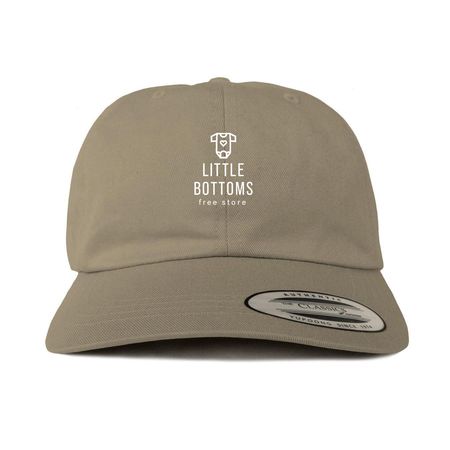 Hats, a Khaki Printed Classic Baseball Cap