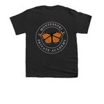 Support MPA with Spirit Wear (Dark), a Black Youth Unisex Tee (back-view)