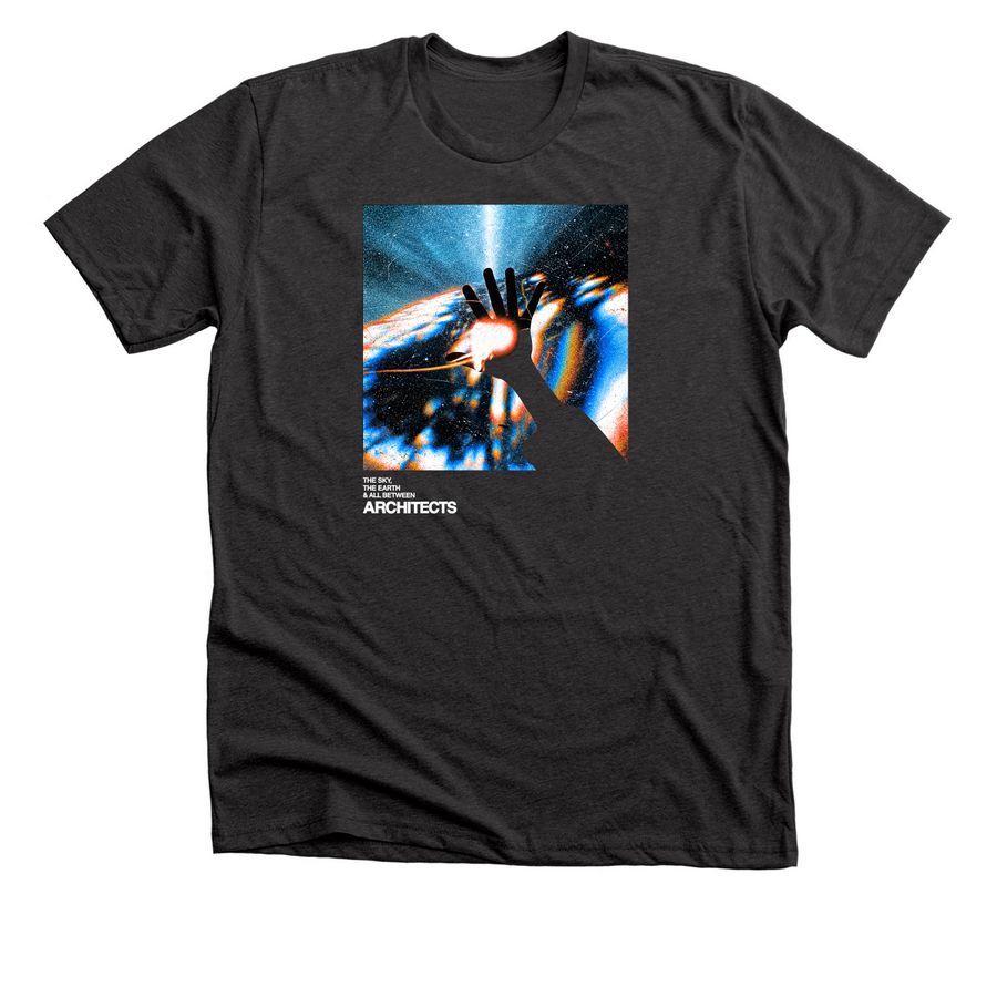 Architects The Sky The Earth EU Tour October, a Dark Grey Heather Premium Unisex Tee