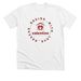 Valentine K9 Rescue - Circle Logo, a Solid White Blend Premium Unisex Tee