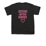 stronger together, a Black Youth Unisex Tee (back-view)