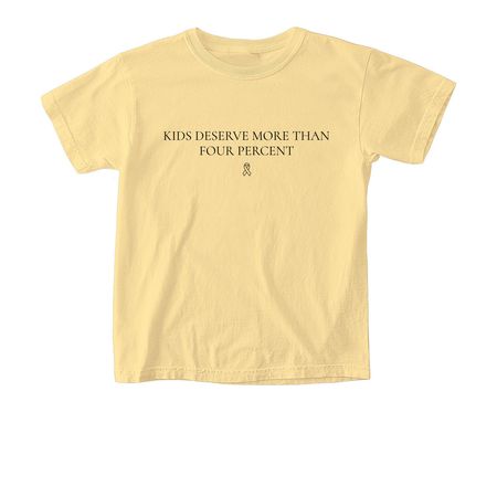 Kids Deserve More, a Butter Comfort Colors Youth Tee