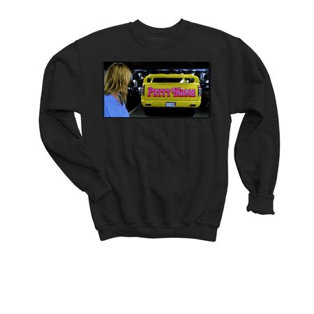 Petty Wagon, a Black Youth Crewneck Sweatshirt