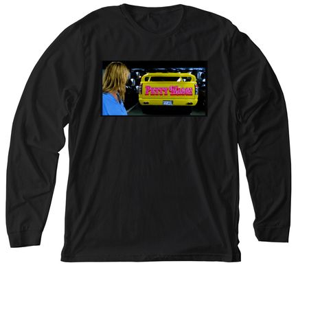 Petty Wagon, a Solid Black Blend Premium Long Sleeve Tee