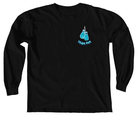 Kim's Krew, a Black Comfort Colors Long Sleeve Tee