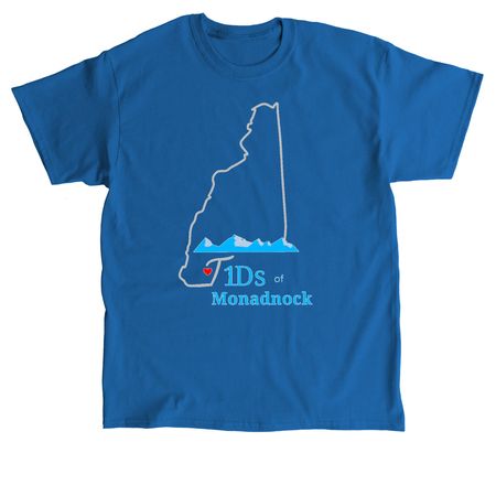 T1D Front Logo&nbsp;, a Royal Classic Unisex Tee