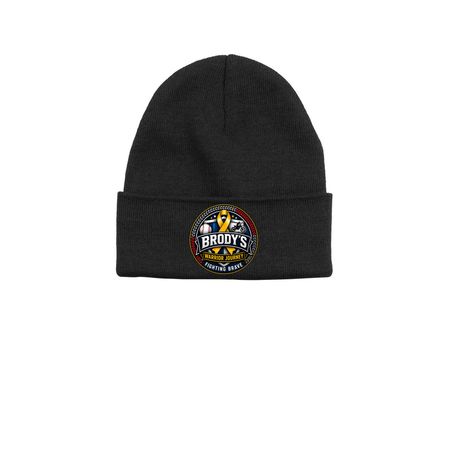 Beanies&nbsp;, a Black Printed Base Camp Beanie