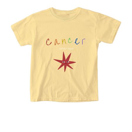 Cancer support Squad ., a Butter Comfort Colors Youth Tee