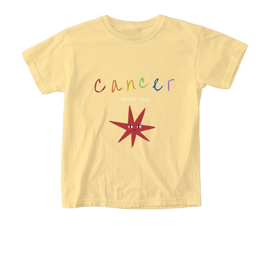 Cancer support Squad ., a Butter Comfort Colors Youth Tee