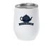 The Official Tipsy Tea Tumbler, a White Insulated Wine Cup