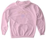 Brand Merch, a Light Pink Gildan Softstyle Pullover Hoodie (back-view)