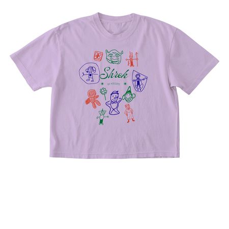 Shrek Jr the Musical The Movie, a Orchid Comfort Colors Boxy Tee