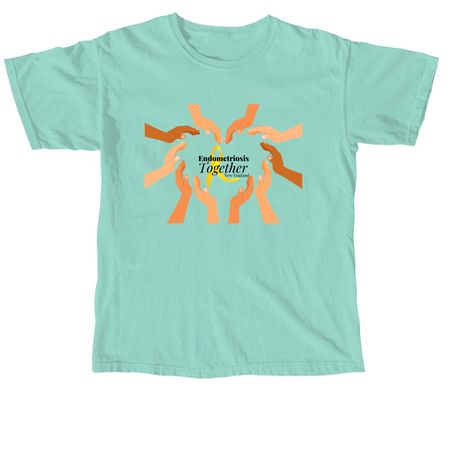 Use Your Voice, Support Your Friendo, a Chalky Mint Comfort Colors Unisex Tee