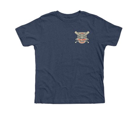 ALL STAR TOURNAMENT 2026, a Heather Navy Premium Youth Tee