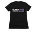 Button 2026, a Black Women's Slim Fit Tee