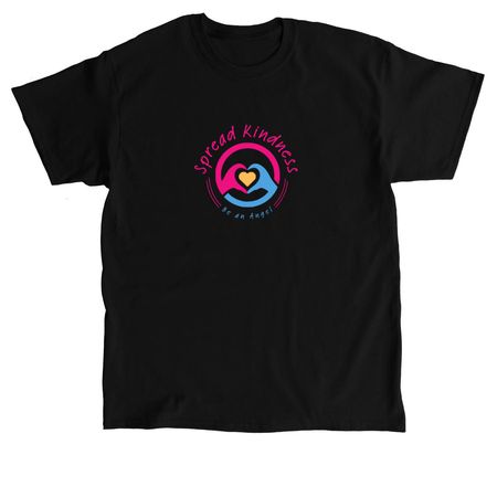 Spread Kindness, a Black Classic Unisex Tee