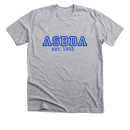 ASBDA Education Foundation, a Athletic Heather Premium Unisex Tee