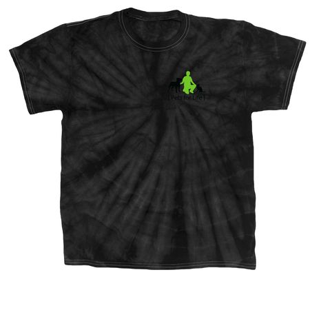 PFL MISC CAMPAIGN, a Black Classic Tie Dye Tee