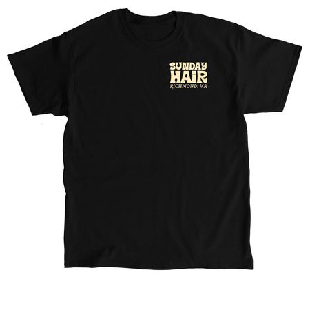 Sunday Hair Studio, a Black Classic Unisex Tee